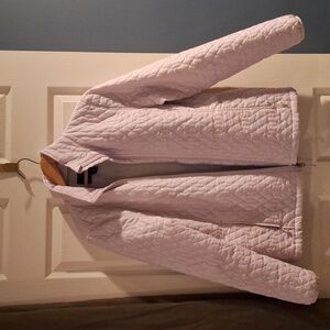 Lands End pastel full zip jacket Medium
